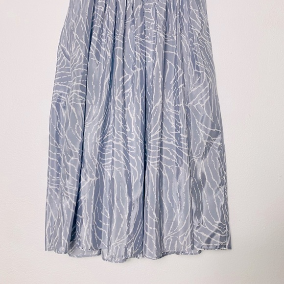 SUSANA MONACO Womans Grey Print Spaghetti Strap Mini Dress Size 2 - Picture 10 of 12